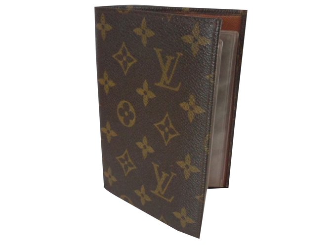 Louis Vuitton - Wallet - Vintage Brown Leather ref.122942 - Joli