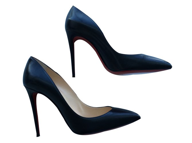 Christian Louboutin PIGALLE Black Leather  ref.29316
