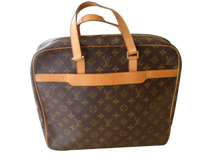 Louis Vuitton Bag Brown Leather  ref.29362