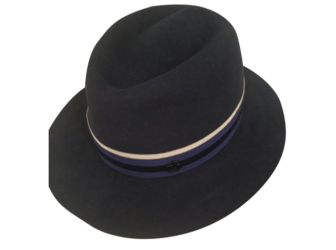 Maison Michel cappello Blu  ref.29493