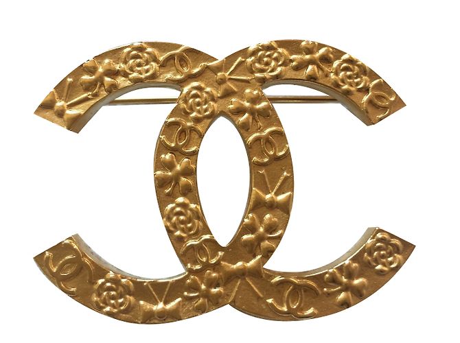 Chanel Broches Doré