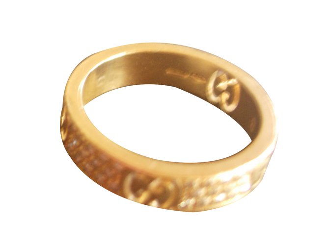 Gucci anillo Dorado Oro amarillo  ref.29530