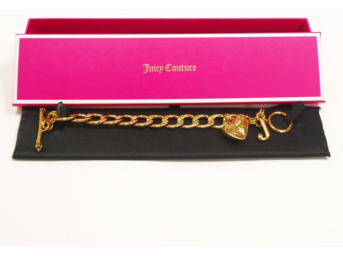 Juicy Couture Bracelet Golden Metal  ref.29641