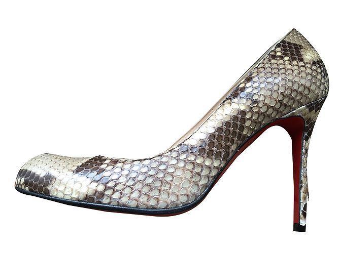 Escarpins Christian Louboutin Simple Pump Python