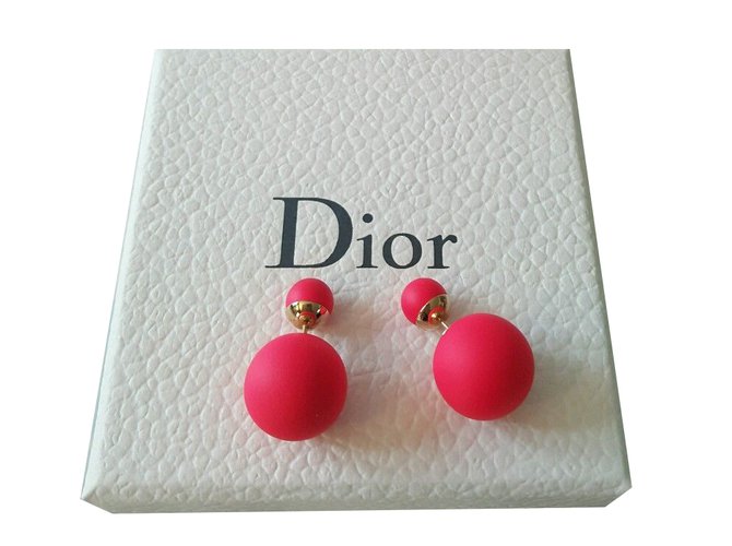 Dior Earrings Pink  ref.29745