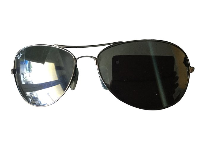 Ray-Ban Sunglasses Silvery Steel  ref.29783