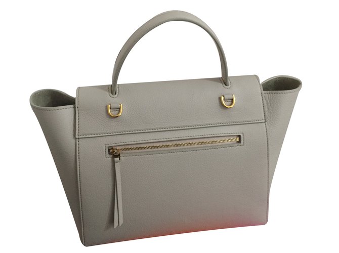 Céline BELT mini bag Grey Leather  ref.29792