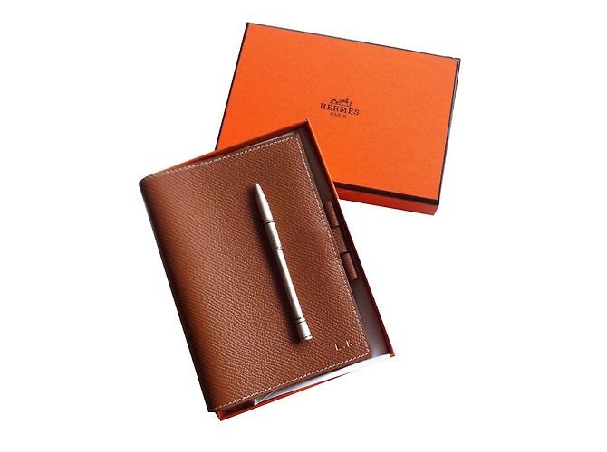 Hermès Agenda cover Caramel