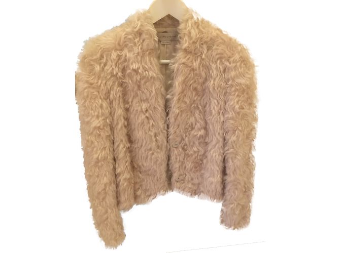 Stella Mc Cartney Stella McCartney Jacke aus Kunstpelz Rosa Pink