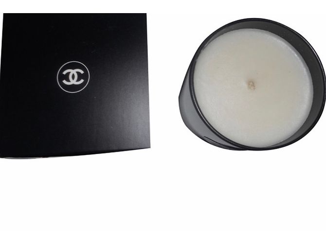 Chanel Vela perfumada Negro Vidrio