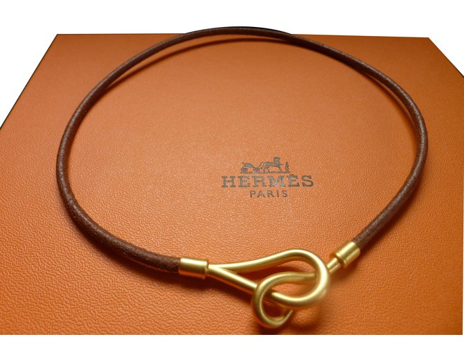 Hermès Jumbo Caramello Pelle