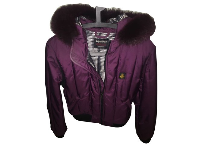 Autre Marque Refrigiwear jacket Purple Prune Polyamide  ref.30227