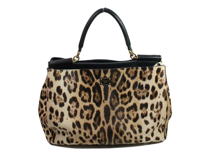 Dolce & Gabbana Sac à main Imprimé léopard