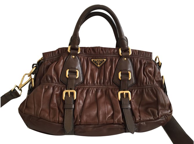 prada brown purse