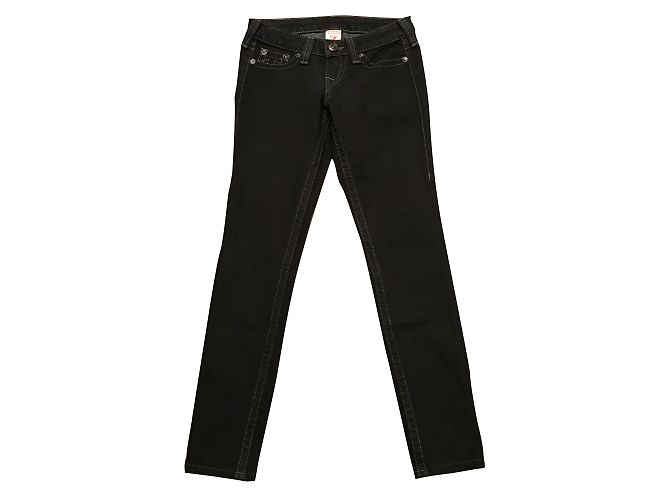 True Religion Jeans Schwarz 26 US