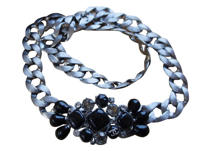 Chanel Sublime Belt Necklace Black  ref.30386