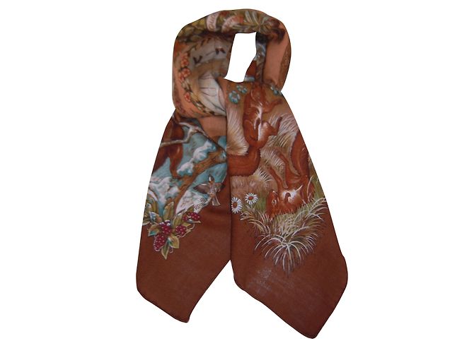 Hermès Les quatres saisons Marrone