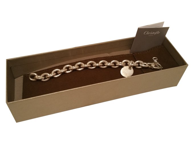 Christofle Bracelet Silvery Silver  ref.30475