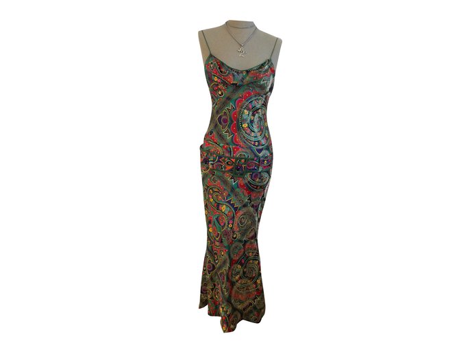 John Galliano Dress Silk Modal  ref.30561