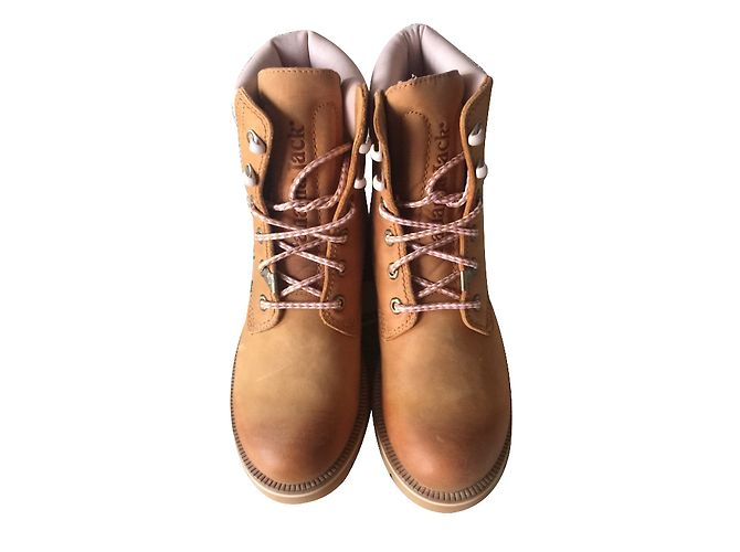 Autre Marque Botas Panama Jack de couro marrom