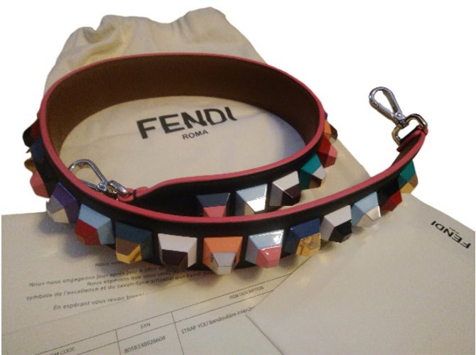Fendi Strap Strap you Multiple colors Leather  ref.31058