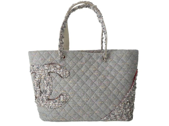 Chanel SHOPPING CAMBON TWEED Multiple colors  ref.31077