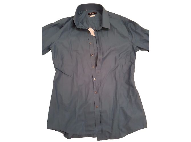 Camicia blu Dolce & Gabbana