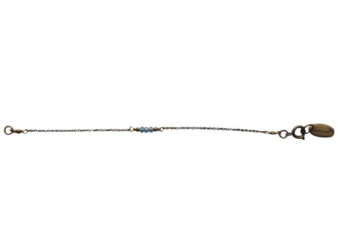 Isabel Marant Armband Blau Perle  ref.31151