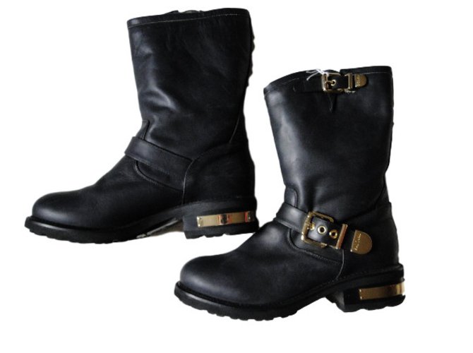 Luciano Padovan Boots Black Leather  ref.31197