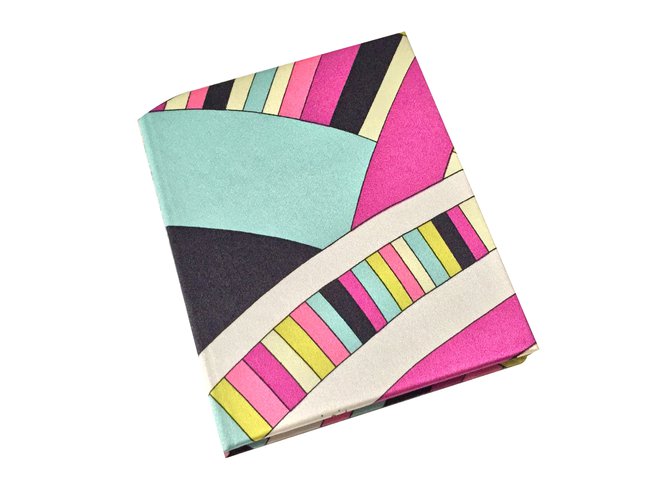 Emilio Pucci Notebook Multiple colors Silk  ref.31341
