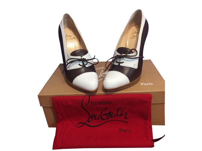 Christian Louboutin ALICETTE new Brown Leather  ref.31351
