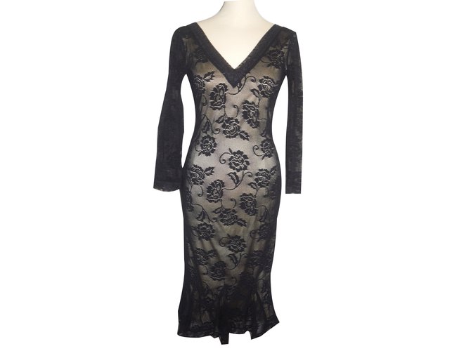 Dolce & Gabbana Dress Black Polyamide  ref.31407