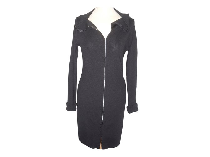 Gianfranco Ferre Vintage Dress Black Polyamide  ref.31412