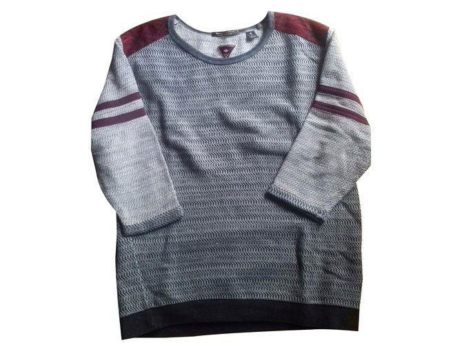 Maison Scotch Sweater Grey Cotton  ref.31417