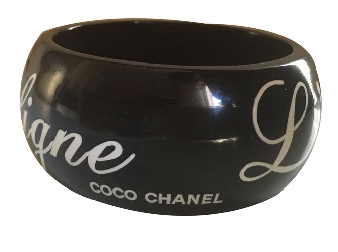 Chanel Armband Schwarz  ref.31425