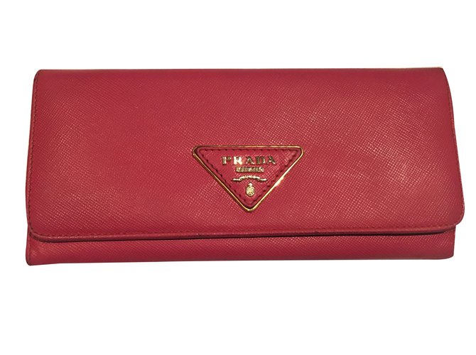 Prada Purse Pink Leather  ref.31439
