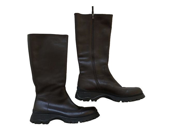 Prada Leather Boots