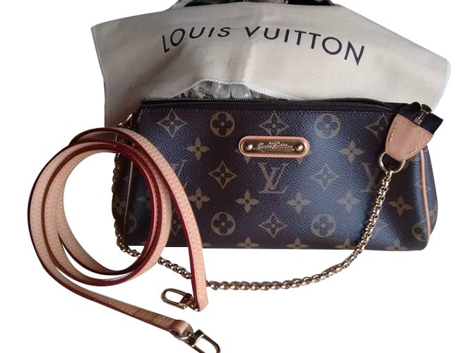 Louis Vuitton eva Brown Cloth  ref.31527