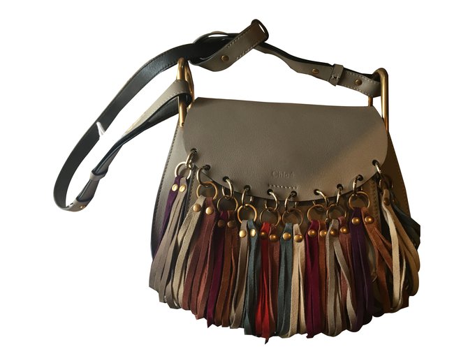 Chloé Handbag Multiple colors Grey Leather  ref.31555