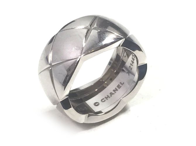 Chanel Coco Crush Ring Argento Oro bianco