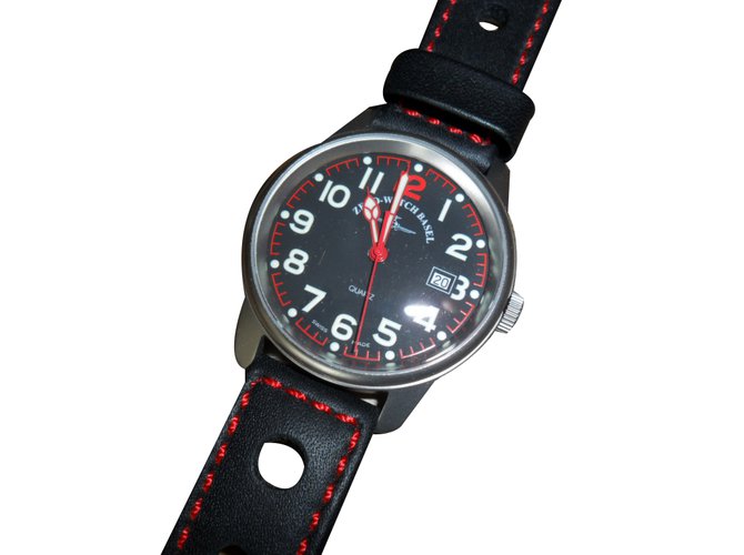 Autre Marque Montre 'Zeno Watch Basel' Acier Multicolore  ref.32035