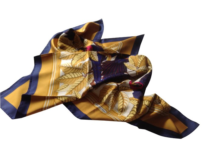 Hermès Sciarpa Multicolore Seta