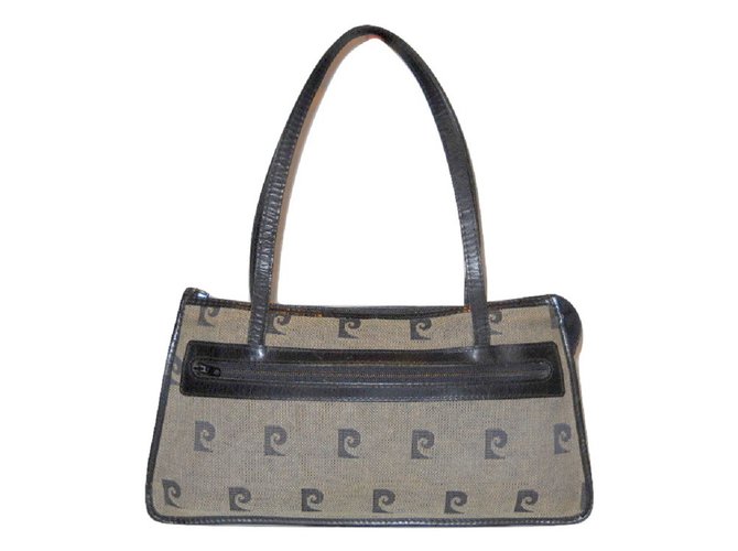 Buy Handbag Clutch Pierre Cardin Vintage 1970 Imitation Crocodile Shoulder  Bag Online in India - Etsy