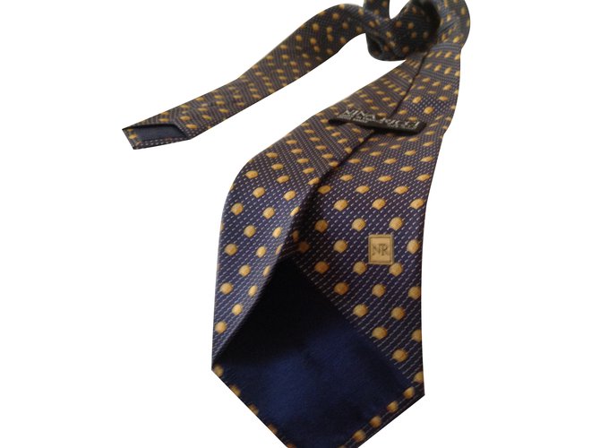 Balenciaga gravata Azul Suécia  ref.32128