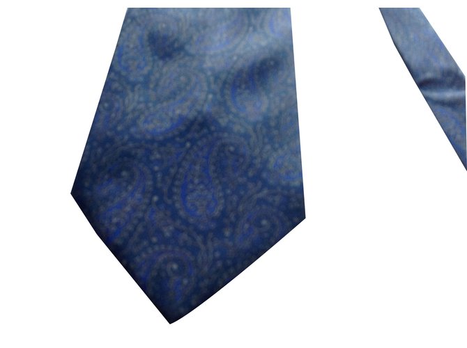 Cerruti 1881 Krawatte Blau Seide  ref.32147