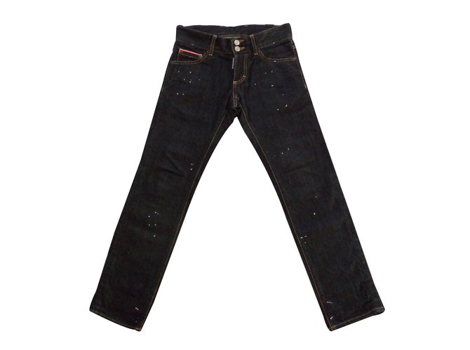 Dsquared2 Jeans Black Cotton  ref.32163