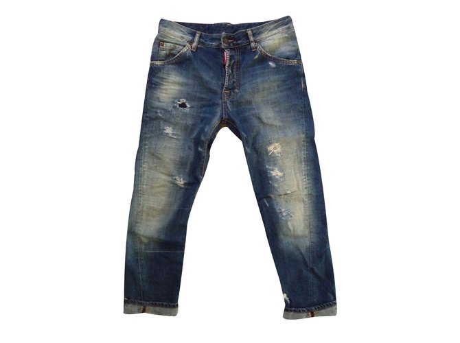 Dsquared2 Jeans Blu Cotone  ref.32168