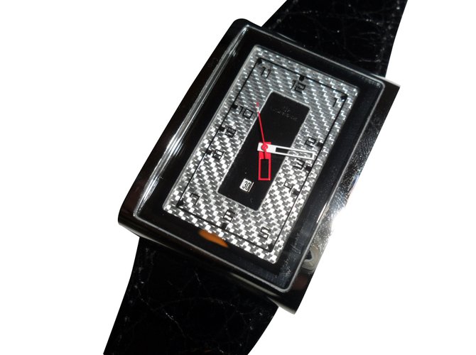 Autre Marque Lorenz swiss ha creato un orologio da polso di lusso per uomo Nero Acciaio  ref.32321