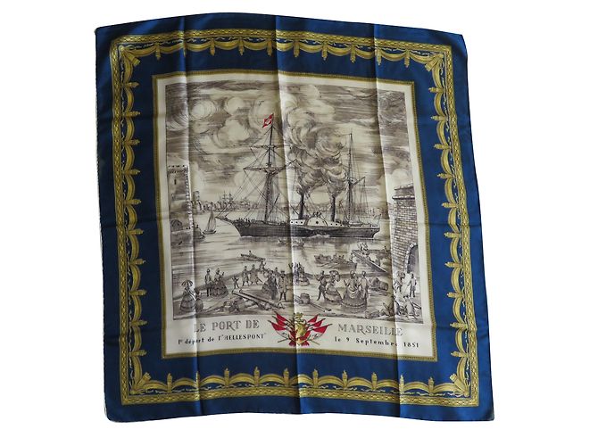 Autre Marque Port de Marseille 1851 Blu
