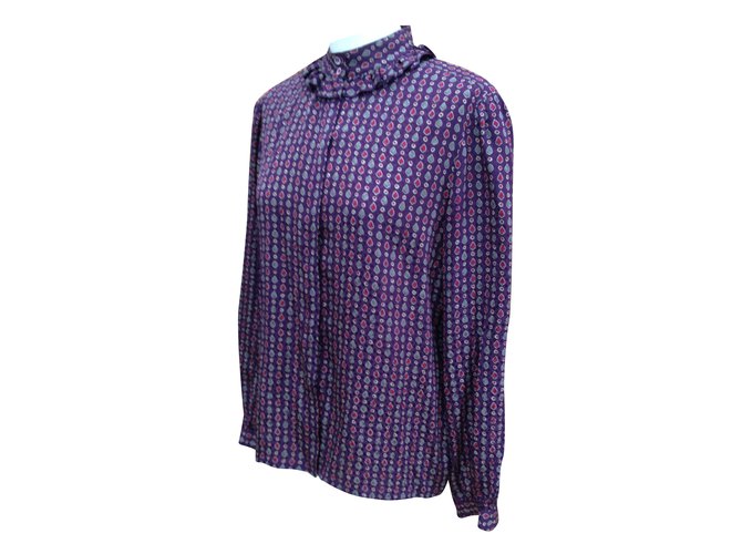 Lanvin Shirt Vintage Seide  ref.32453